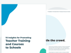 Marketing Teacher Training and Courses to Schools