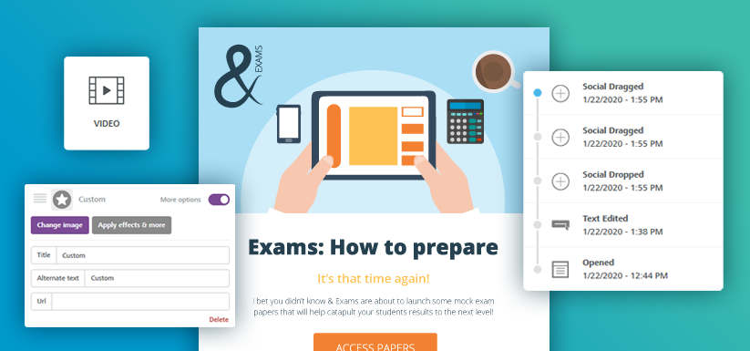 Campus: New features for the Drag 'n' Drop builder!