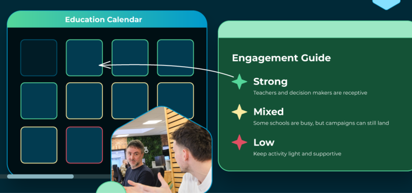 Our education calendar has had a rather big upgrade…