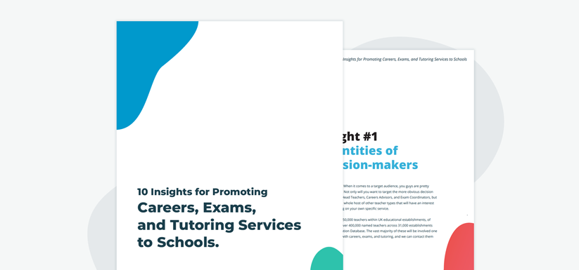 Marketing Careers, Exams, and Tutoring to Schools