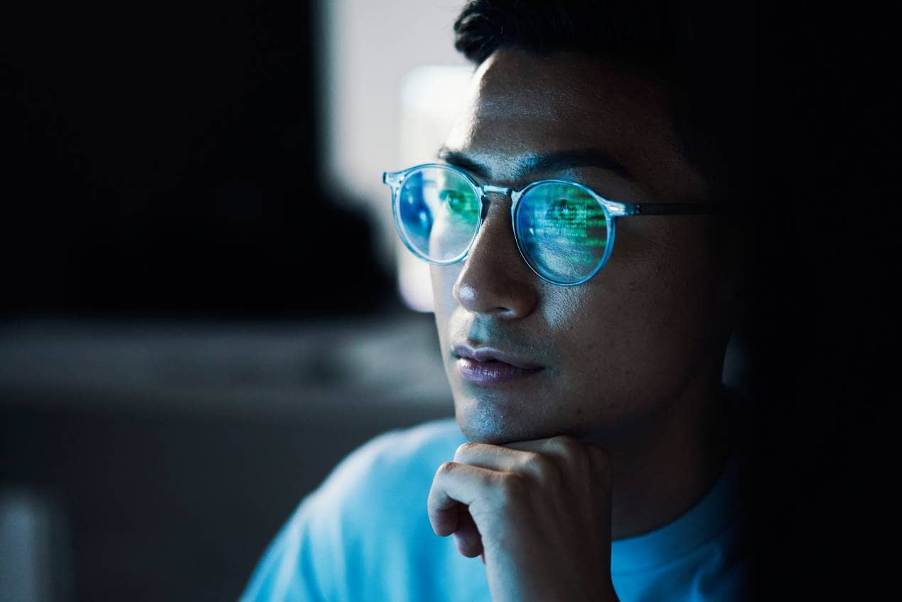 thoughtful man