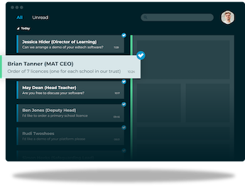 Campus software screen