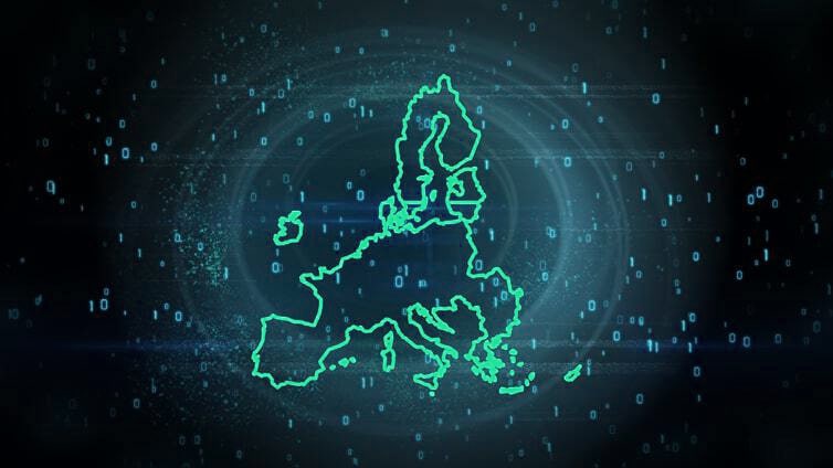 Europe map